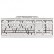 CHERRY KC1000 SC corded Security Keyboard USB ultraflat grey mit integriertem Smartcard-Terminal (DE) (JK-A0100DE-0)