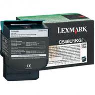 Lexmark toner schwarz rück c546 / x546 ca.8000s. rückgabekassette (c546u1kg)