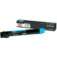 Lexmark toner cyan x95x ca. 22.000s. (x950x2cg)