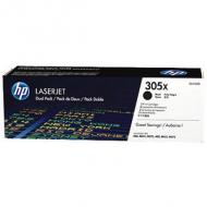 HP 305X Original Toner schwarz hohe Kapazität 2x 4.000 Seiten 2er-Pack (CE410XD)