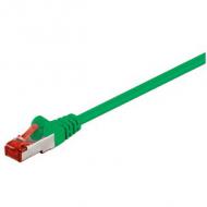 Patch-kabel cat6  0,5m grün    s / ftp 2xrj45, lsoh, cu (68288)