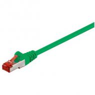 Patch-kabel cat6  1,0m grün    s / ftp 2xrj45, lsoh, cu (68289)