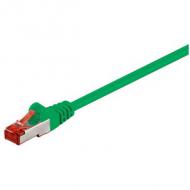 Patch-kabel cat6  5,0m grün    s / ftp 2xrj45, lsoh, cu (68292)
