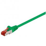 Patch-kabel cat6 30,0m grün    s / ftp 2xrj45, lsoh, cu (68297)