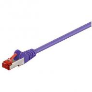 Patch-kabel cat6  0,25m violet s / ftp 2xrj45, lsoh, cu (93342)