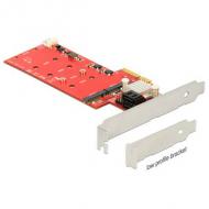 DELOCK PCIe 2 x M.2 NGFF + 2 x SATA RAID (89379)