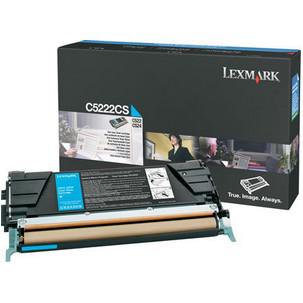 LEXMARK Toner cyan 00C5222CS