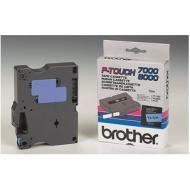 BROTHER TX531 Schriftbandkassette blau schwarz 12mmx15m laminiert fr P-touch 7000 8000 P-touch PC