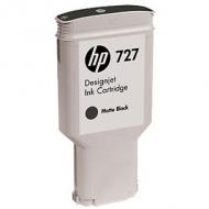 HP 727 Original Tinte matt schwarz Standardkapazität 300 ml 1er-Pack (C1Q12A)