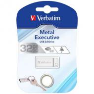 VERBATIM USB DRIVE 2.0 32GB Metall silber (98749)