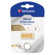 VERBATIM USB DRIVE 3.0 32GB Metall gold (99105)