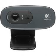 LOGITECH HD Webcam C270 Webcam colour 1280 x 720 audio USB 2.0 (960-001063)