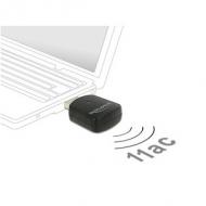 DELOCK USB 3.0 Dualband WLAN ac / a / b / g / n Mini Stick 867 Mbps (12502)
