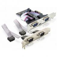 DELOCK PCI Express Karte 4 x Seriell (89178)