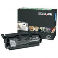 Lexmark toner schwarz rück.     x65x ca. 25.000 s.  etiketten (x651h04e)