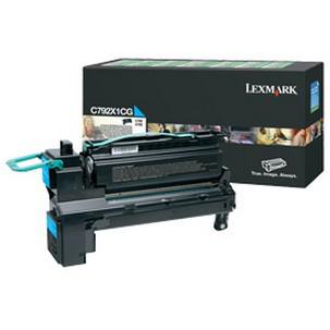 Lexmark toner cyan C792X1CG