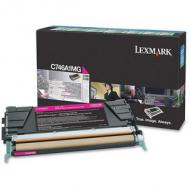 LEXMARK Toner für LEXMARK C746 / C748, magenta Kapazität: ca. 7.000 Seiten (C746A1MG) C-746 / C746DN / C746DTN / C746N / 748 / 748DE / 748DTE / 748E