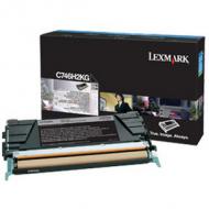 LEXMARK C746, C748 Toner schwarz hohe Kapazität 12.000 Seiten 1er-Pack (C746H2KG)