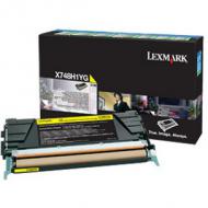 LEXMARK PB Toner gelb X748 10000 Seiten (X748H1YG)