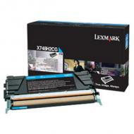 LEXMARK X748 Toner cyan hohe Kapazität 10.000 Seiten 1er-Pack (X748H2CG)