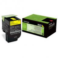 LEXMARK PB Toner gelb CX310dn / CX310n / CX410de / CX410dte / CX410e / CX510de / CX510dhe / CX510dthe 1000Seiten (80C20Y0)