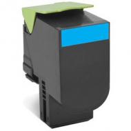 LEXMARK 802H Toner cyan Standardkapazität 3.000 Seiten 1er-Pack corporate (80C2H