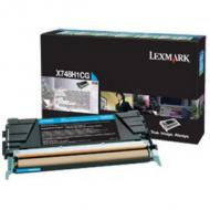 LEXMARK X748 Toner cyan Standardkapazität 10.000 Seiten 1er-Pack corporate (X748H3CG)