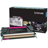 LEXMARK X748 Toner magenta Standardkapazität 10.000 Seiten 1er-Pack corporate (X748H3MG)