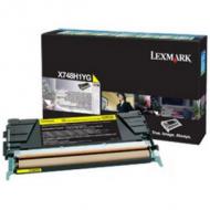 LEXMARK Projekt Toner gelb X748 10000Seiten (X748H3YG)