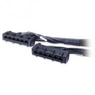 APC Data Distribution Kabel CAT6 UTP CMR 6XRJ-45 schwarz 40FT 12.2M (DDCC6-040)