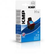 Kmp patrone hp c6658ae nr.58 black 125 s. h16 refilled (0996,4580)