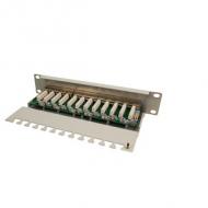 Logilink patchpanel 12-port rj45 10" cat6 geschirmt (np0041)