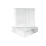 Mediarange cd leerbox 5pcs single clear retail (box31-t)