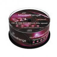 Mediarange cd-r 700mb  50pcs spindel 52x (mr207)