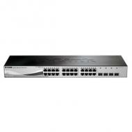 D-LINK D 1210-28 28-Port smart managed Gigabit Switch 24x 10/100/1000 4x TP Combo Port/SFP Slot lüfterlos 19Zoll Metallgehäuse (D 1210-28)