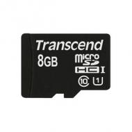 TRANSCEND Premium 8GB microSDHC UHS-I Class10 60MB / s MLC inkl. Adapter (TS8GUSDU1)