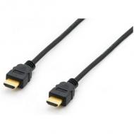 EQUIP High Speed HDMI Kabel 180cm Typ-A-Stecker-zu-HDMI-Typ-A-Stecker unterstützt Full HD 1080p bis 2560 x 1600 (119352)