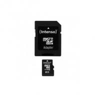 Sd microsd card  4gb intenso class10 inkl. sd adapter (3413450)