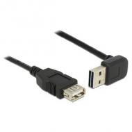 DELOCK Kabel EASY USB 2.0-A oben / unten gewinkelt Stecker USB 2.0-A Buchse 1 m (83547)