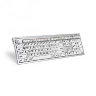 Logickeyboard xl-print black on white alba de (mac) (lkb-lprntbw-cwmu-de)