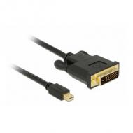 Delock mini-displayport auf dvi kabel 1m schwarz (83988)