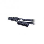 APC Data Distribution Kabel CAT6 UTP CMR 6XRJ-45 schwarz 7FT 2.1M (DDCC6-007)