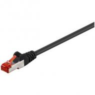 Patchkabel rj45 s / ftp cat6 3.00m schwarz (95508)