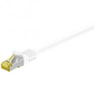 Patchkabel rj45 s / ftp cat7 0.25m weiß pimf (91089)