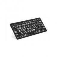 Logickeyboard xl-print white on black de (mac / bt) (lkb-lpwb-bton-de)