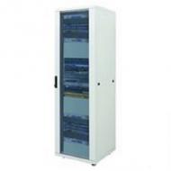 INTELLINET 48,3cm 19Zoll Netzwerkschrank 32 HE HxBxT 1588 x 800 x 800 mm Schutzklasse IP20 vollständig montiert grau (713412)