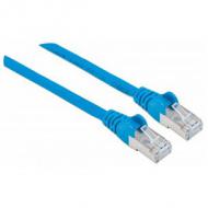 INTELLINET Netzwerkkabel Cat6 S/FTP CU LS0H 15,0m Blau RJ-45 Stecker / RJ-45 Stecker Vergoldete Kontakte (735865)