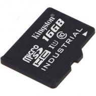 KINGSTON 16GB microSDHC UHS-I Industrial Temp Card Single Pack w / o Adapter (SDCIT / 16GBSP)