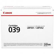 CANON CRG-039 Toner schwarz für LBP351x / 352x Standardkapazität 11.000 Seiten (0287C001)