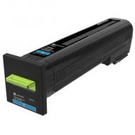 LEXMARK Toner Extra High Yield Corporate Cyan für CS820 22k (72K2X